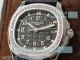 Knockoff Patek Philippe Aquanaut 5067A Diamond Silver Bezel Black Rubber Strap Watch (9)_th.jpg